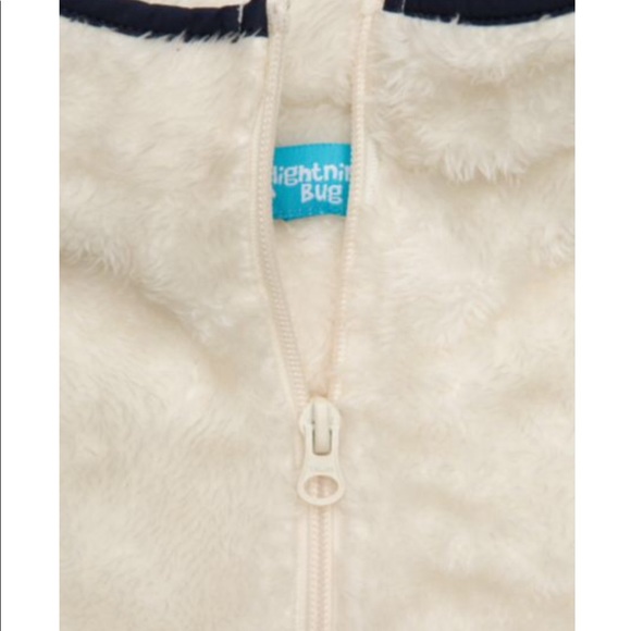 Toddler boys plush full zip jacket - Picture 3 of 3